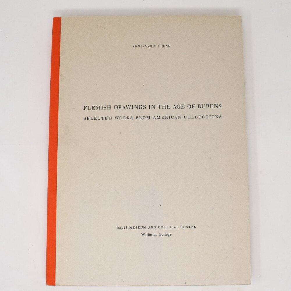 Flemish Drawings in the Age of Rubens 1993 Hardcover Wellesley Exhibition Museum